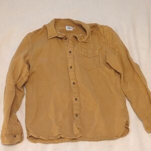 Flint And Tinder Men's Mustard Twill Shirt